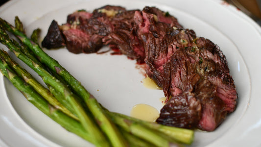 TCC Grilled Teres Major with Garlic Herb Butter