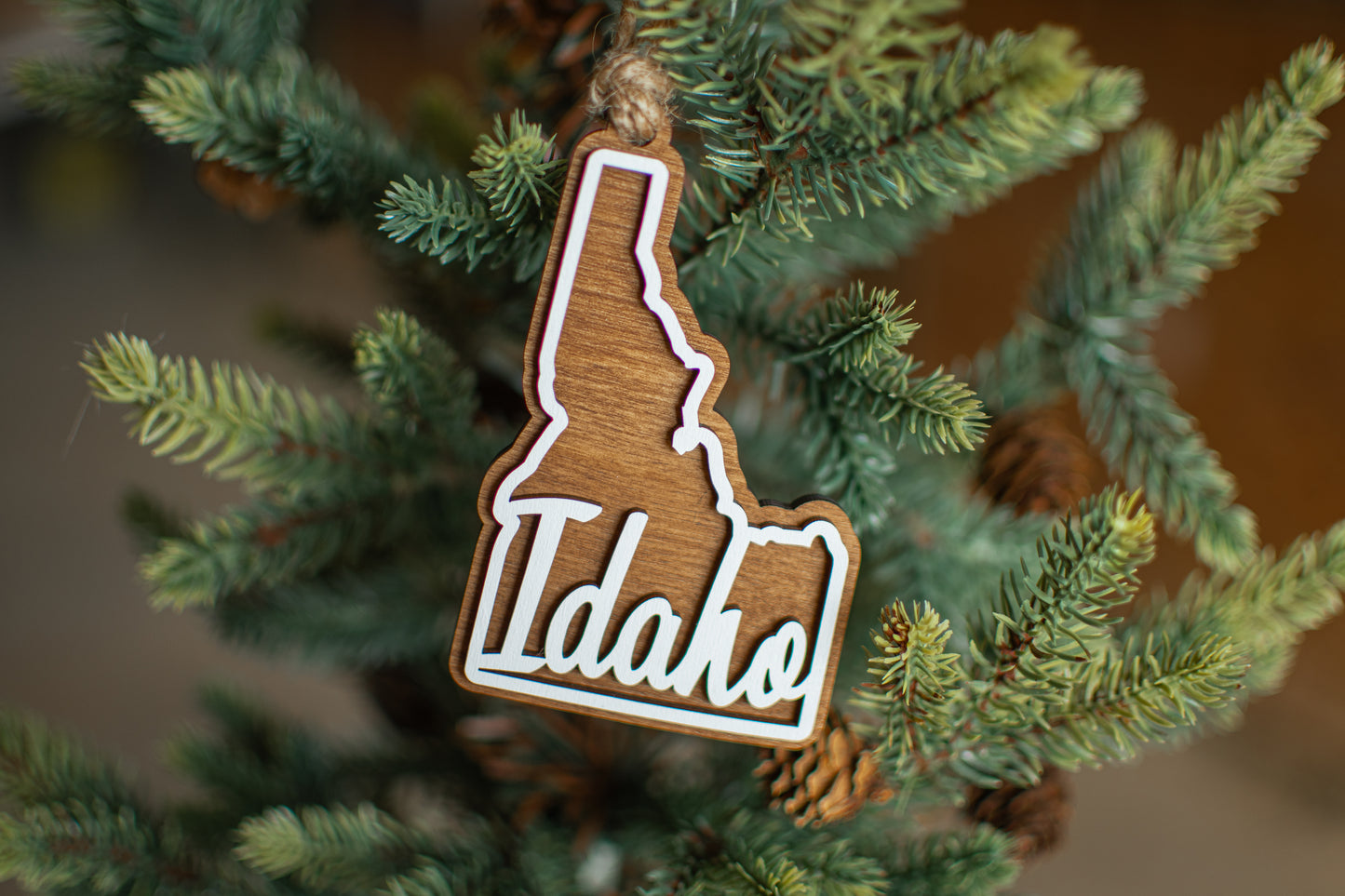 Holiday Western Wood Ornaments