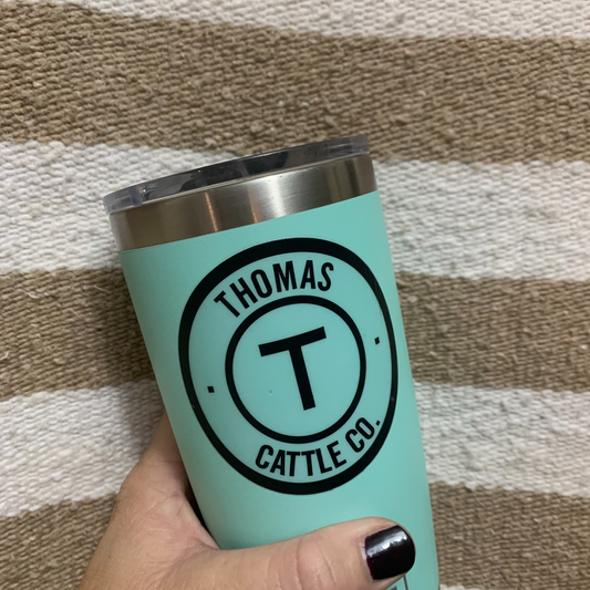 Clear 3" TCC Sticker