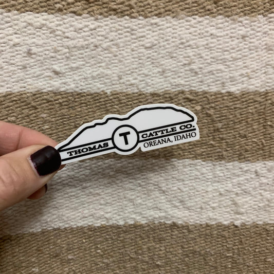 3" TCC Logo sticker