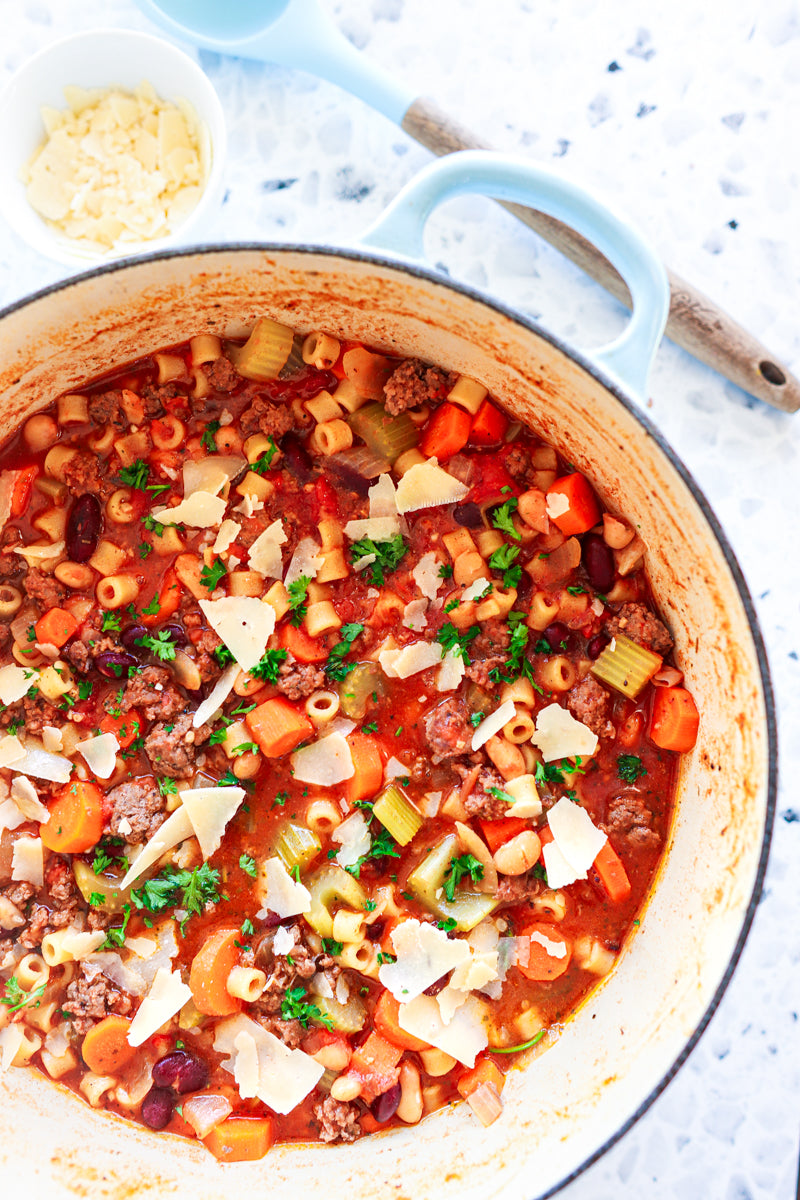 TCC Ground Beef Pasta e Fagioli Thomas Cattle Company