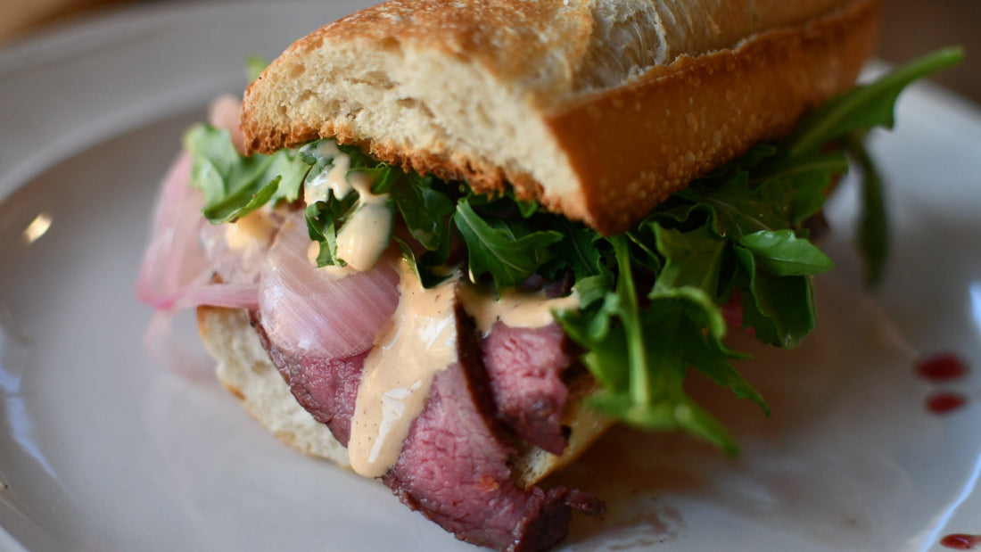 TCC Tri Tip Sandwich with Chipotle Sauce