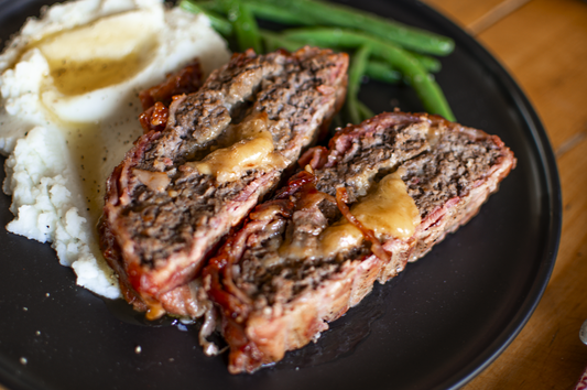 TCC Cheesy Bacon Smoked Meatloaf