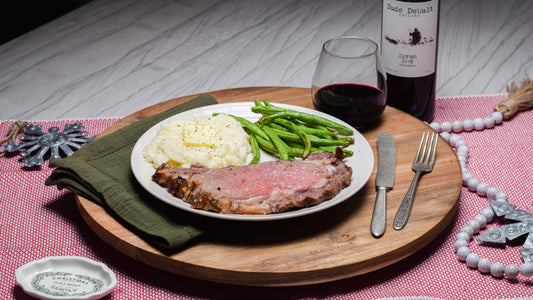 Holiday Bone In Prime Rib