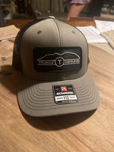 Load image into Gallery viewer, Stitched Rectangle Patch Snap Back Hat - Sage
