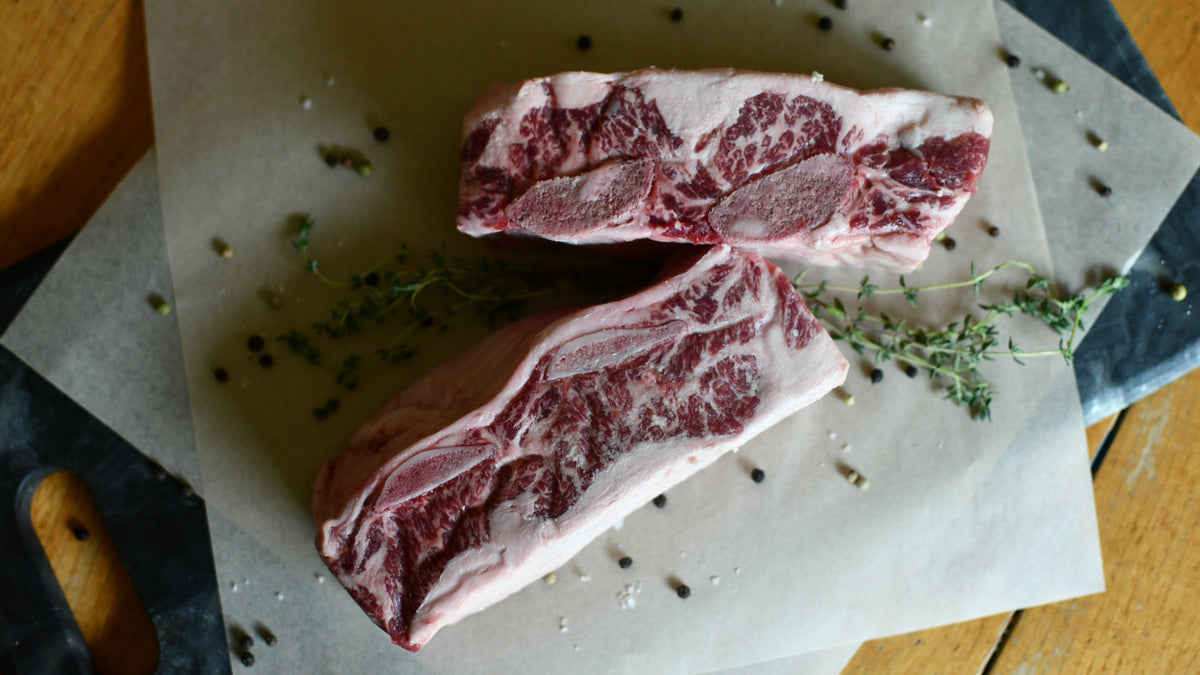 Buy Local Premium Quality Short Ribs – Thomas Cattle Company