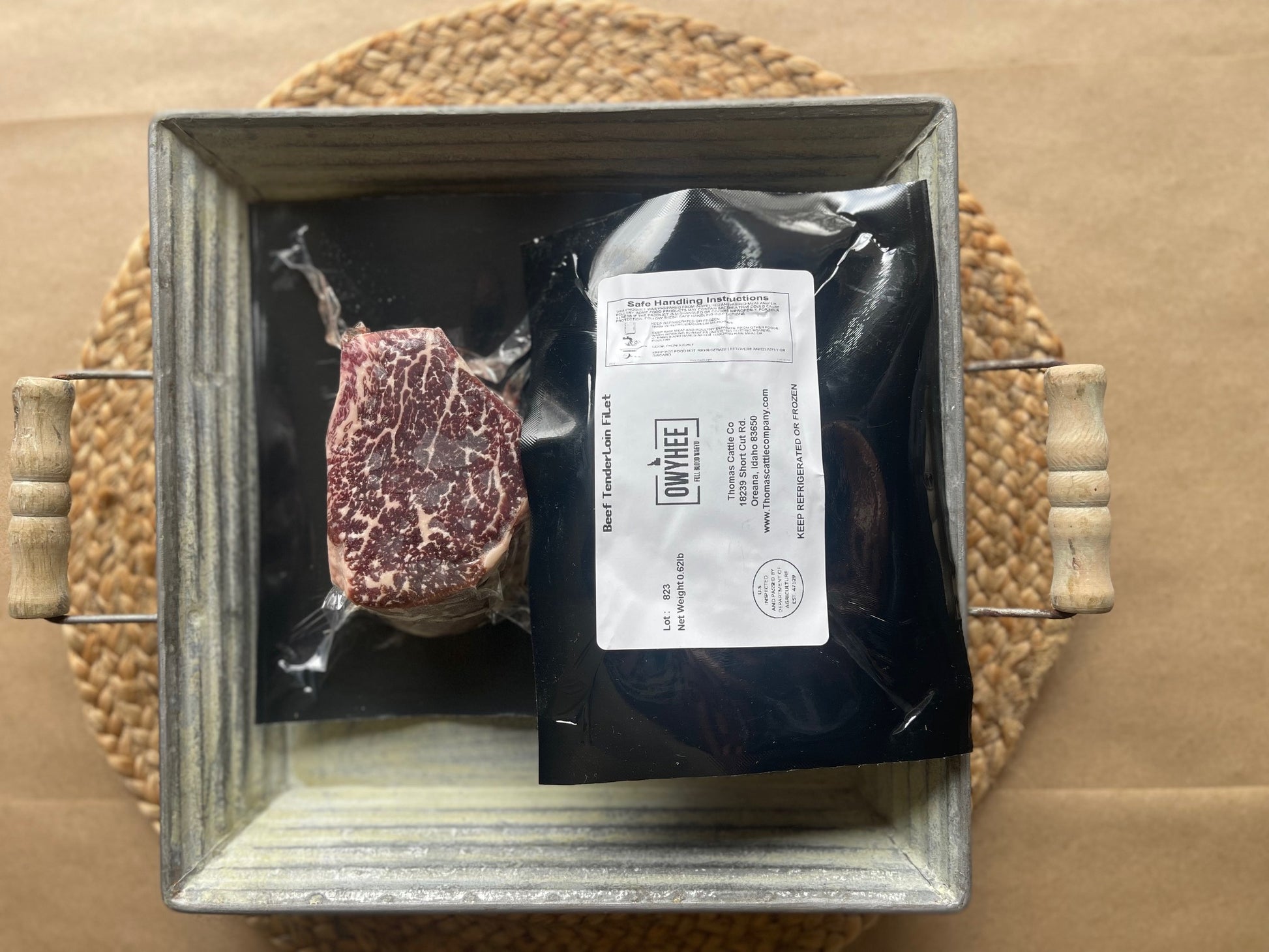 Owyhee Wagyu Filet Mignon Steak