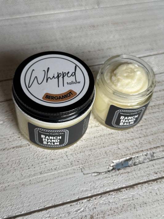 Ranch Hand Whipped Tallow- Bergamot