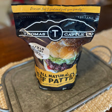 Load image into Gallery viewer, Ground Beef Patties Resealable Bag 3:1 (9 pack)

