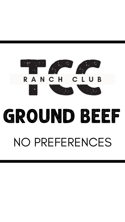 Ranch Club Ground Beef Box - No preferences!