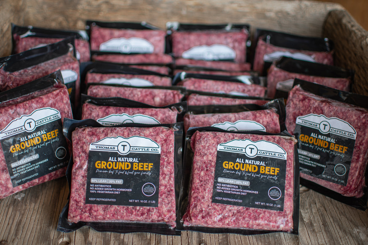 Idaho Farm Fresh Ground Beef – Buy in Bulk & Save Big – Thomas Cattle ...