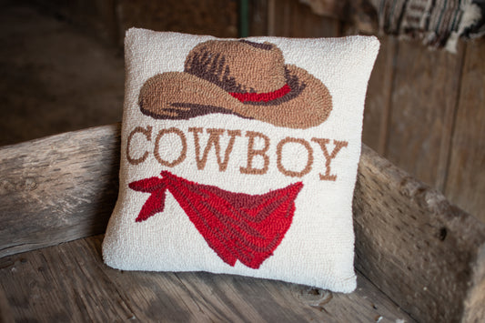 Cowboy Throw Pillow