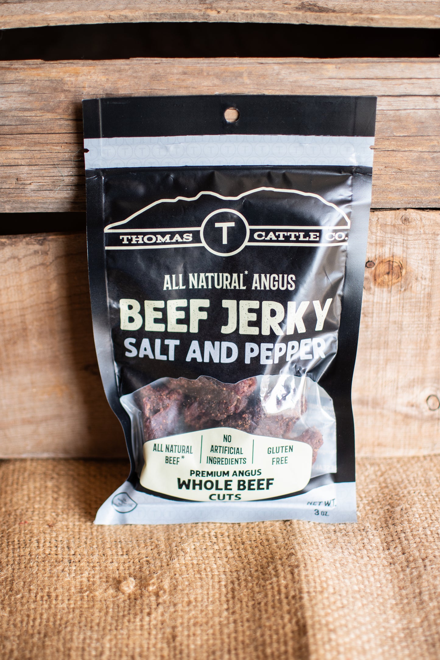 TCC Salt and Pepper Beef Jerky