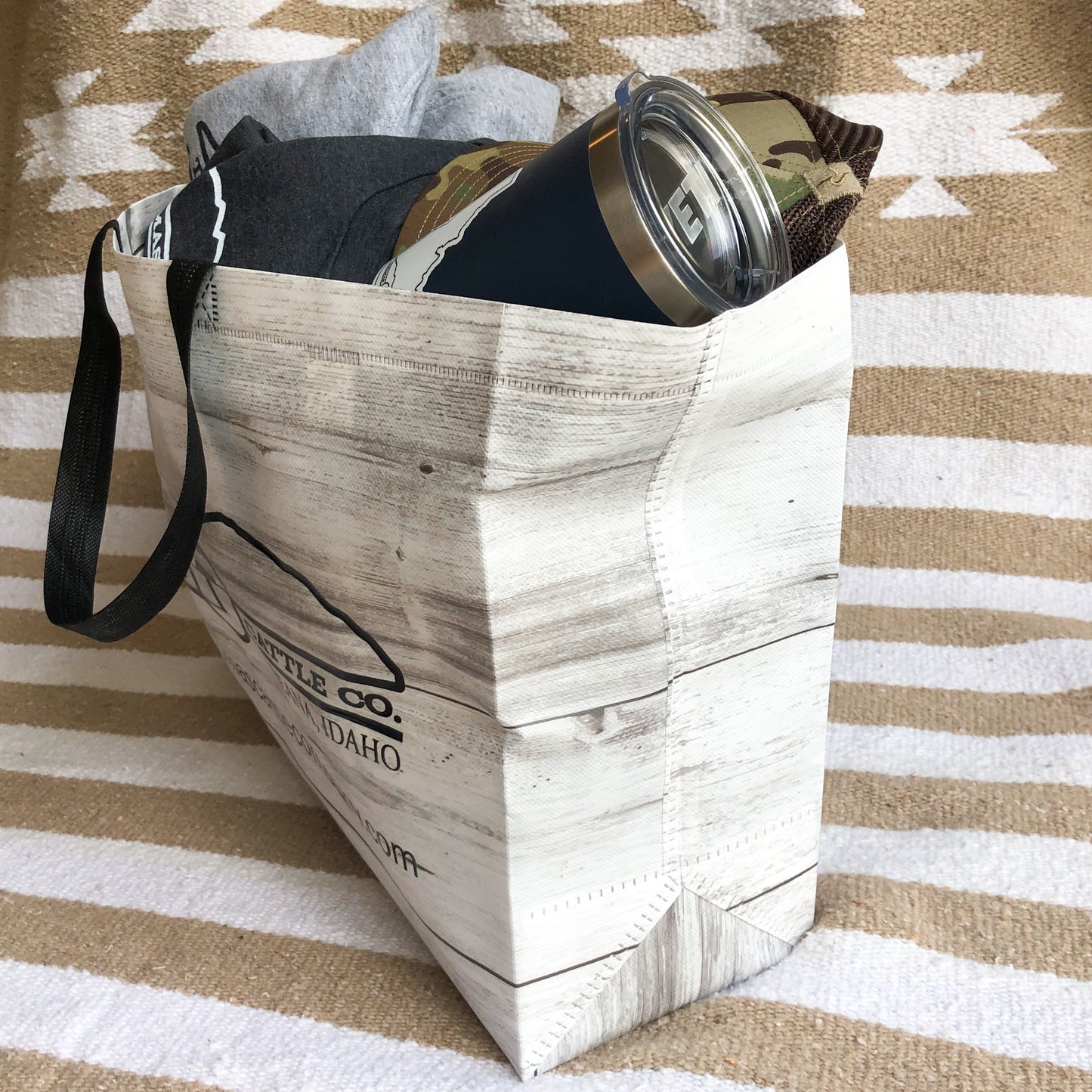 Shiplap Reusable Tote