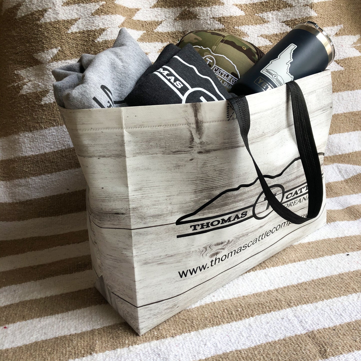 Shiplap Reusable Tote