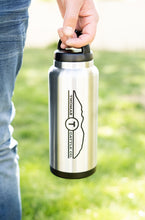Load image into Gallery viewer, 32 oz Silver RTIC Water Bottle
